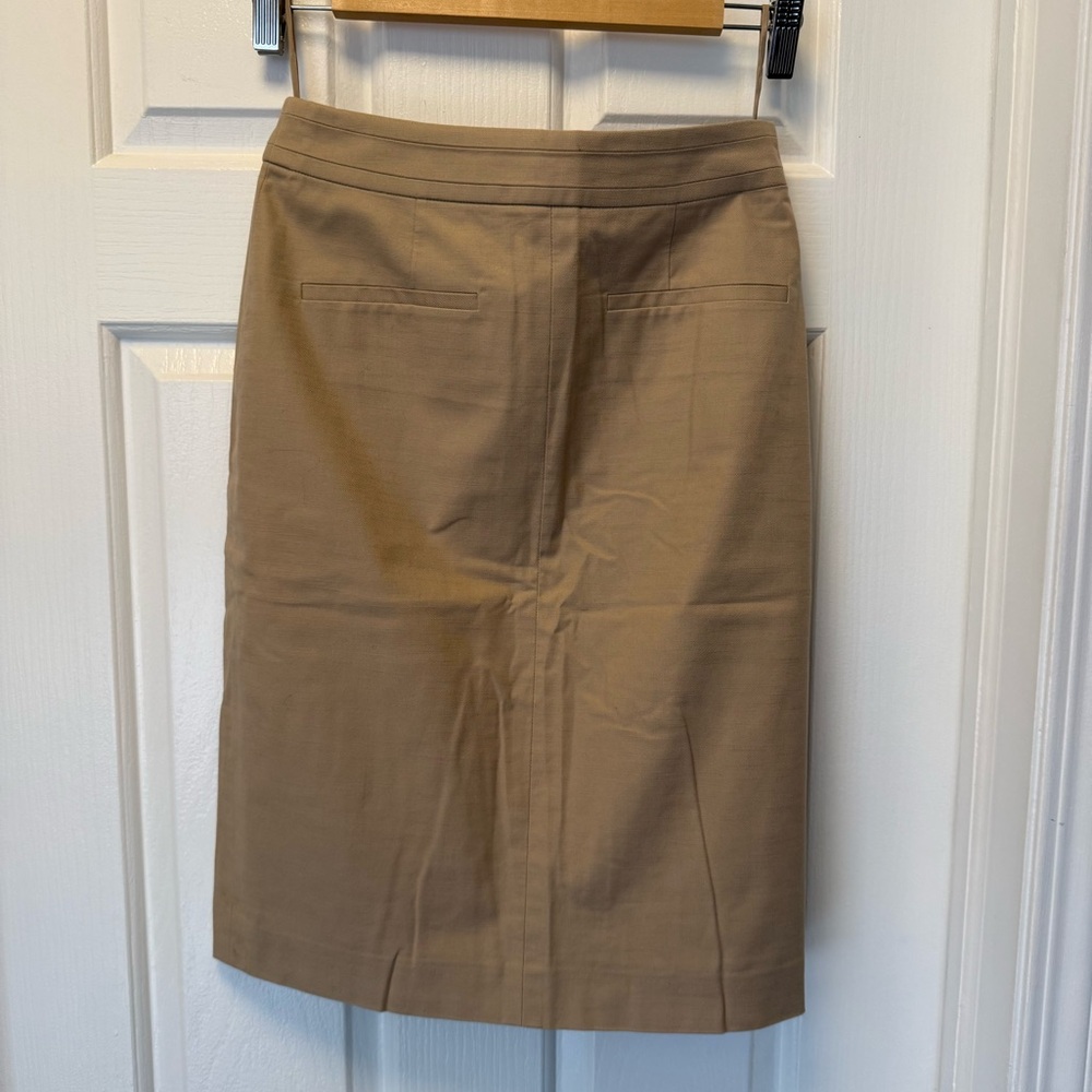 Hugo Boss Tan Pencil Skirt